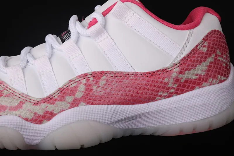 All categories Air Jordan Jordan series basketball shoes Air Jordan 11 X version Air Jordan 11 Low Retro "Snakeskin" AJ11 Joe 11 pink snake pattern AH7860-106